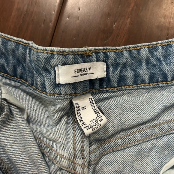 F21 Jean shorts - Picture 3 of 3